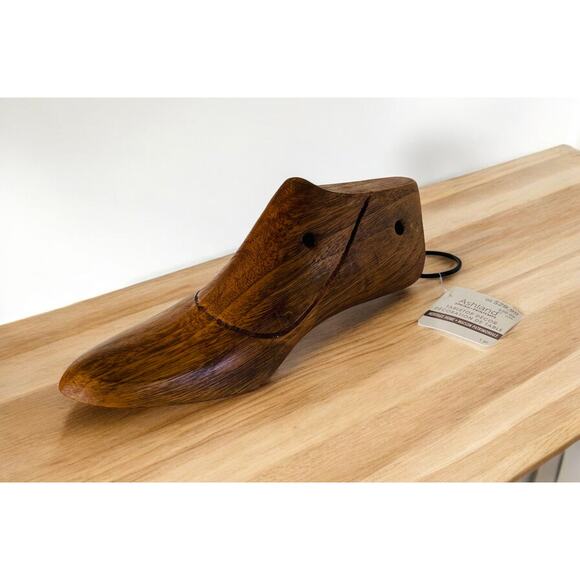 NEW Wood Vintage Style Ashland Tabletop Wall Décor Cobblers Shoe Mold Stretcher - Picture 3 of 6